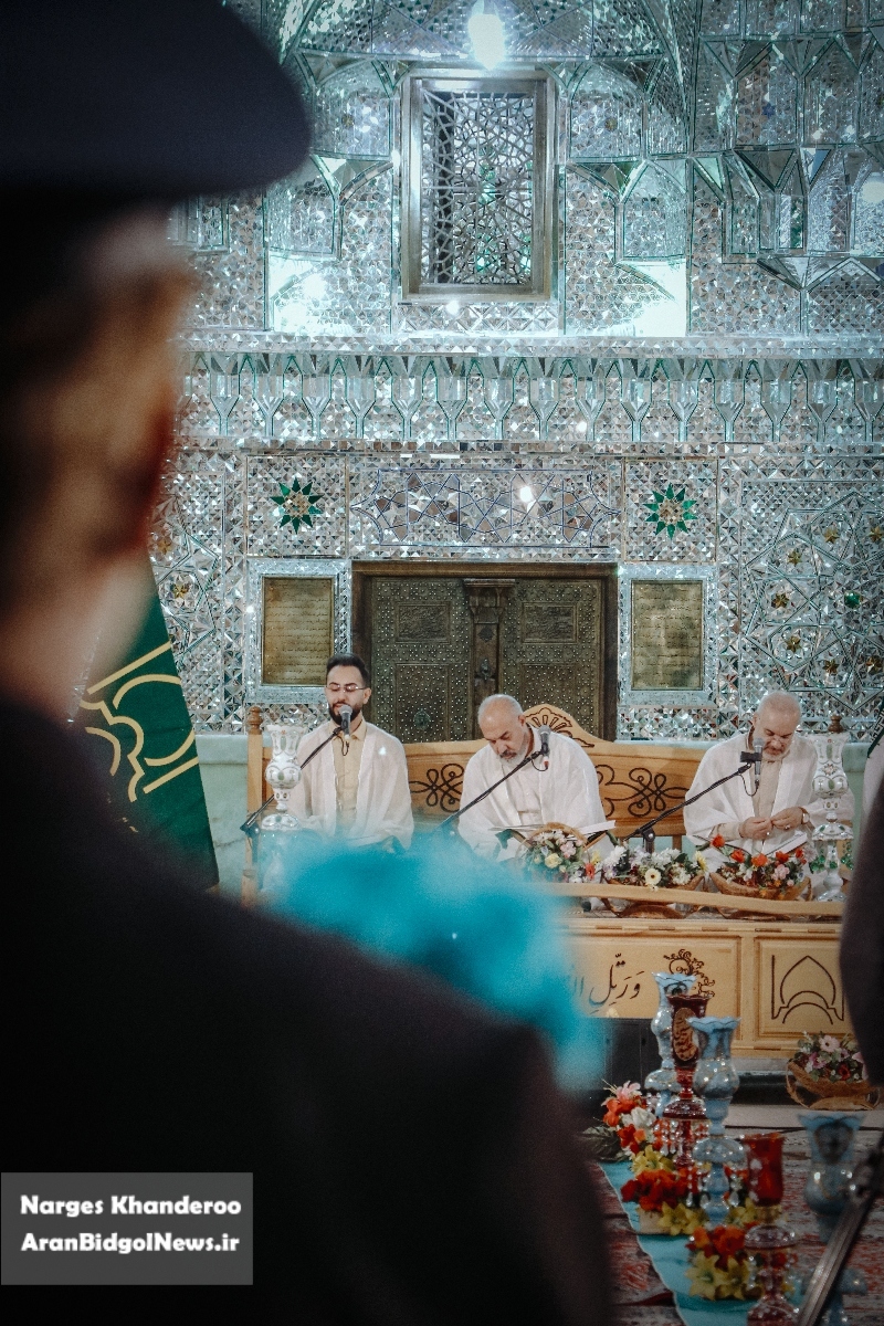 گزارش تصویری از دومین روزمراسم جزءخوانی ماه مبارک رمضان درشبستان امامزاده محمدهلال بن علی (ع)